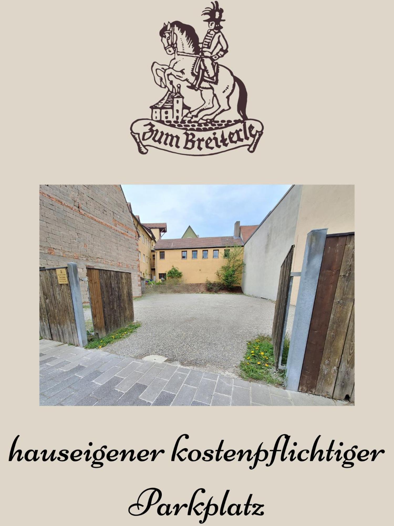 Hotel Zum Breiterle Rothenburg ob der Tauber Exterior photo